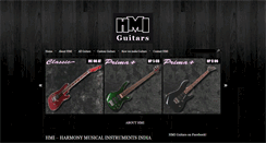 Desktop Screenshot of hmiguitars.com